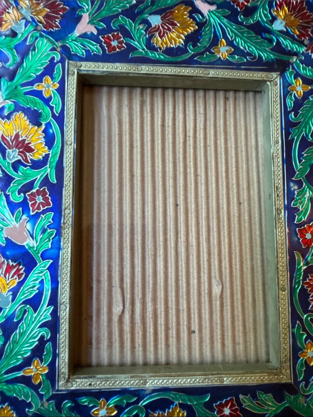 Vintage vibrant multicolor
